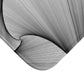Seamless traingle design 3 Bath Mat | Black & White
