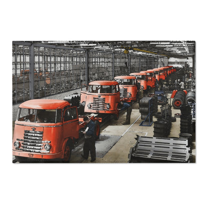 DAF Truck factory Rug