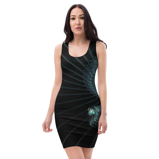 V Deepspace 2 Sublimation Cut & Sew Dress