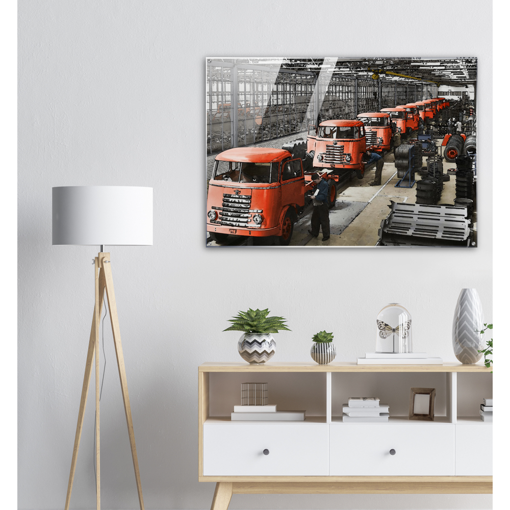 DAF Truck factory Acrylic Print