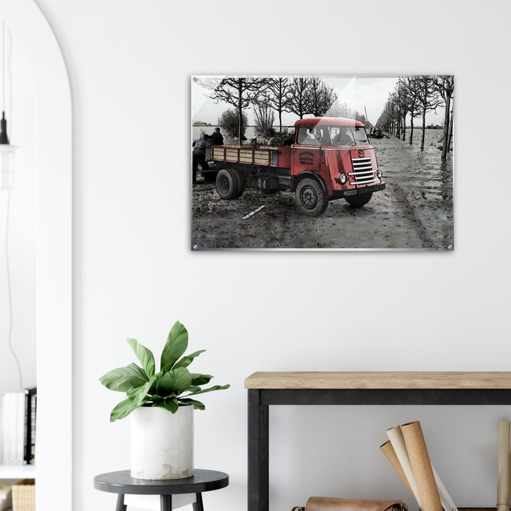 DAF Truck to the rescue Acrylic Print