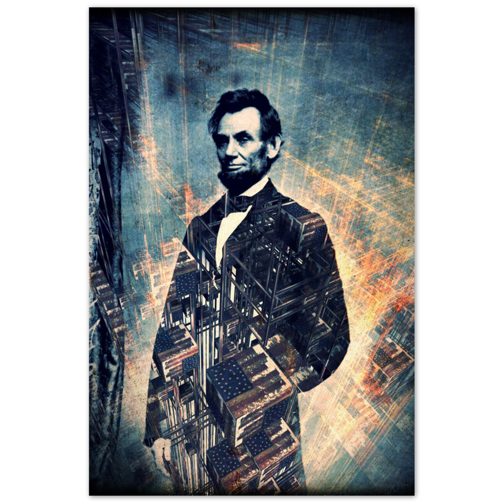 Abraham Lincoln Aluminum Print