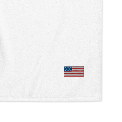 Turkish cotton towel USA White